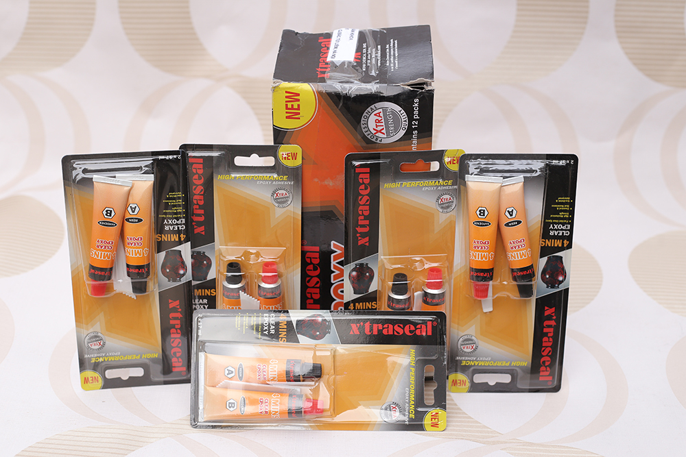 Keo Epoxy X’traseal 4 Minutes Clear 17ml x 2