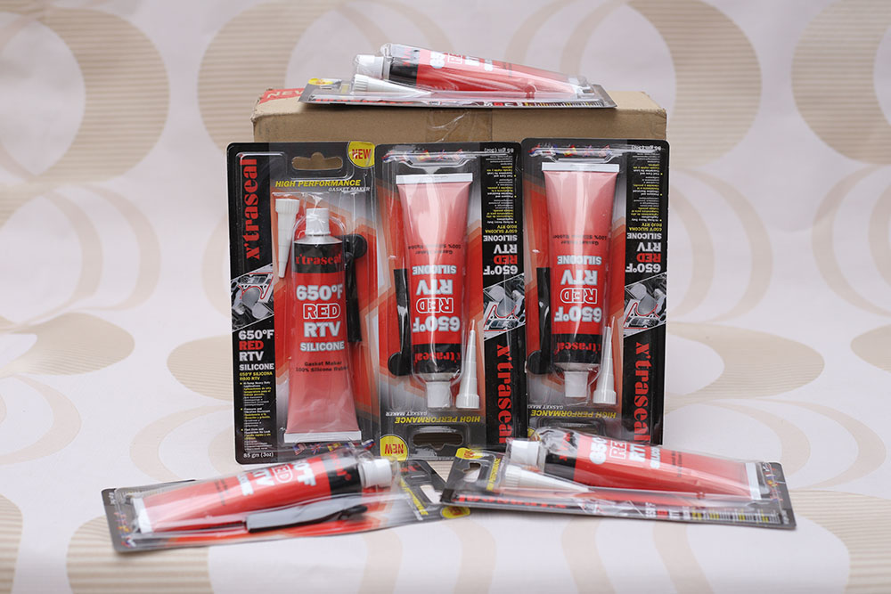Keo đỏ chịu nhiệt X’traseal 650°F Red RTV Silicone 85gr