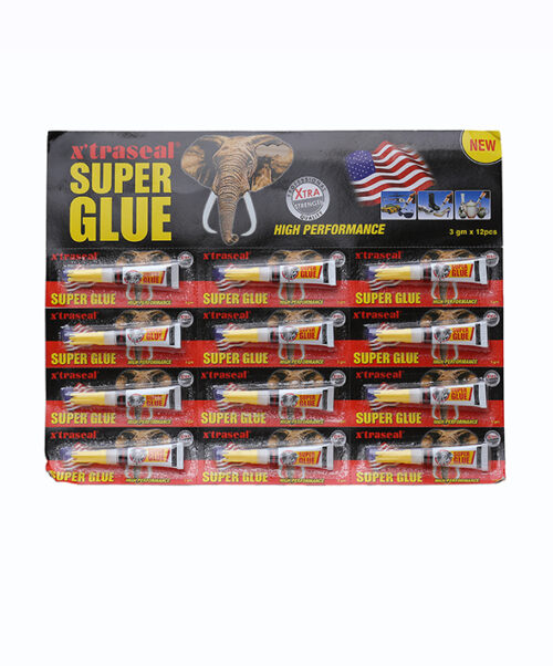 Keo con voi X'traseal Super Glue 3gr (Vỉ 12 tuýp)