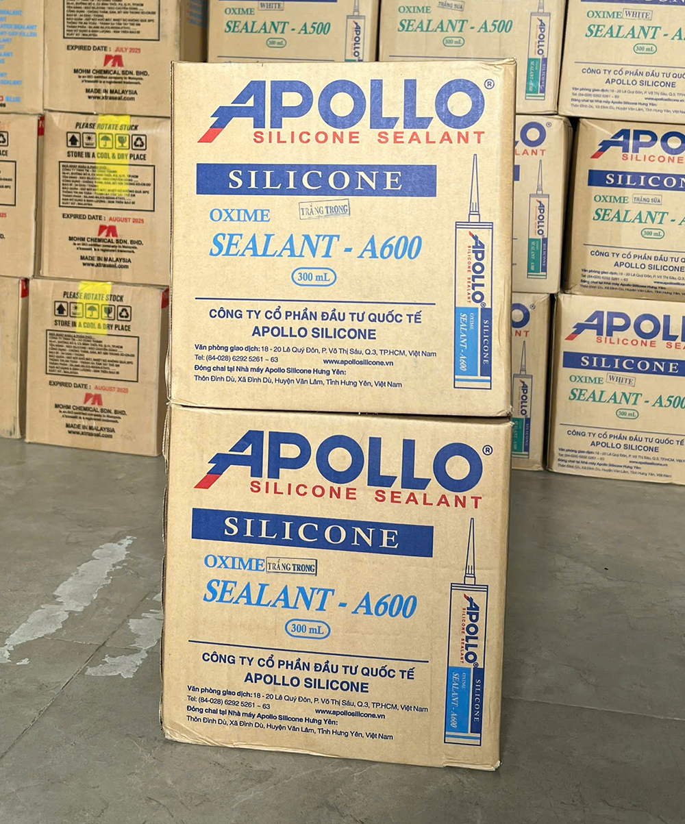 Keo Sillicone trung tính Apollo A600 300ml