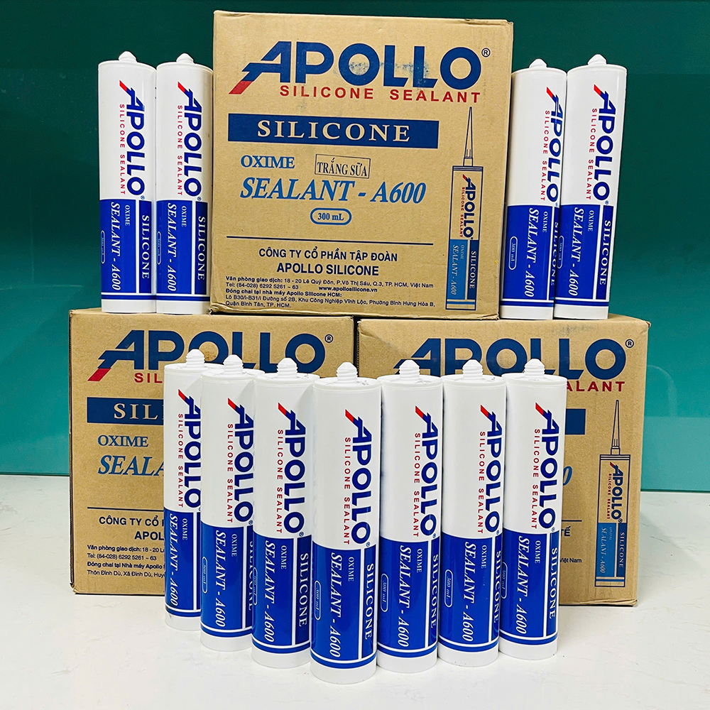 Keo Sillicone trung tính Apollo A600 300ml