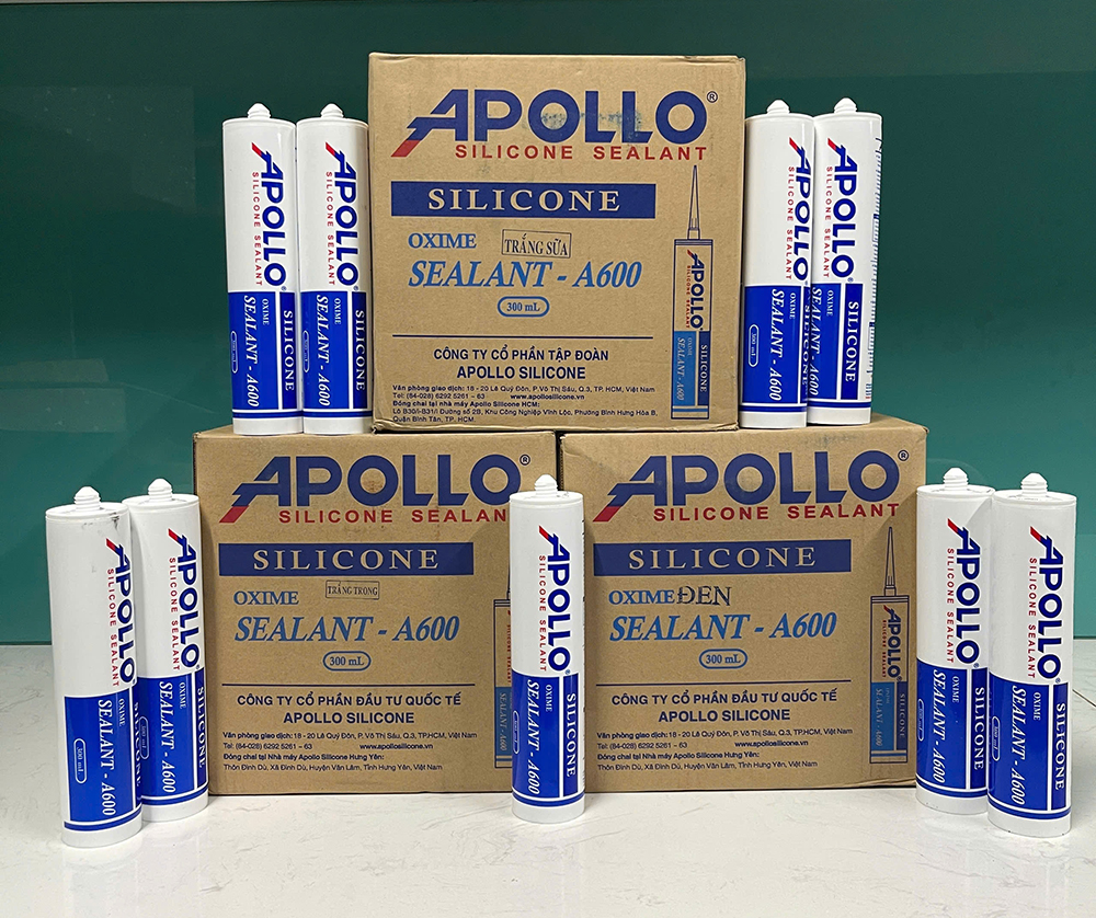 Keo Sillicone trung tính Apollo A600 300ml