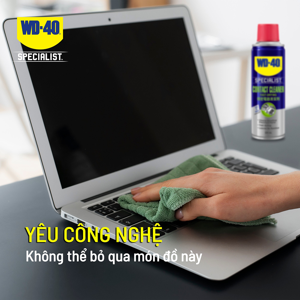 Chất làm sạch bề mặt khô nhanh WD-40 Fast Drying Contact Cleaner 360ml