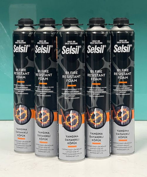 Foam chống cháy Selsil B1 Fire Resistant 750ml