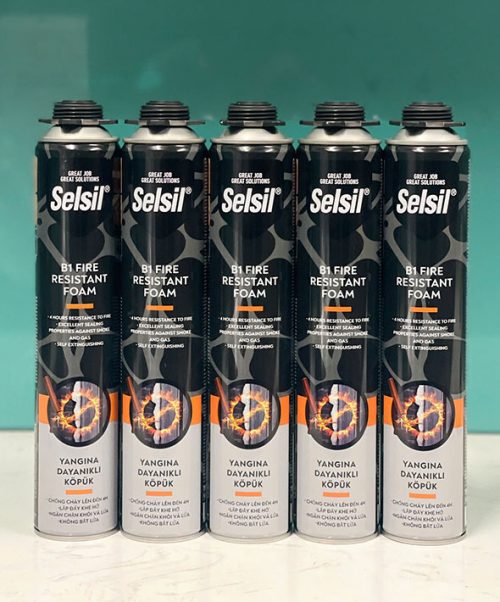 Foam chống cháy Selsil B1 Fire Resistant 750ml