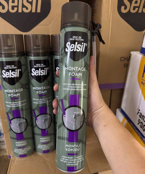Keo bọt cách âm cách nhiệt Selfoam 750ml dạng vòi