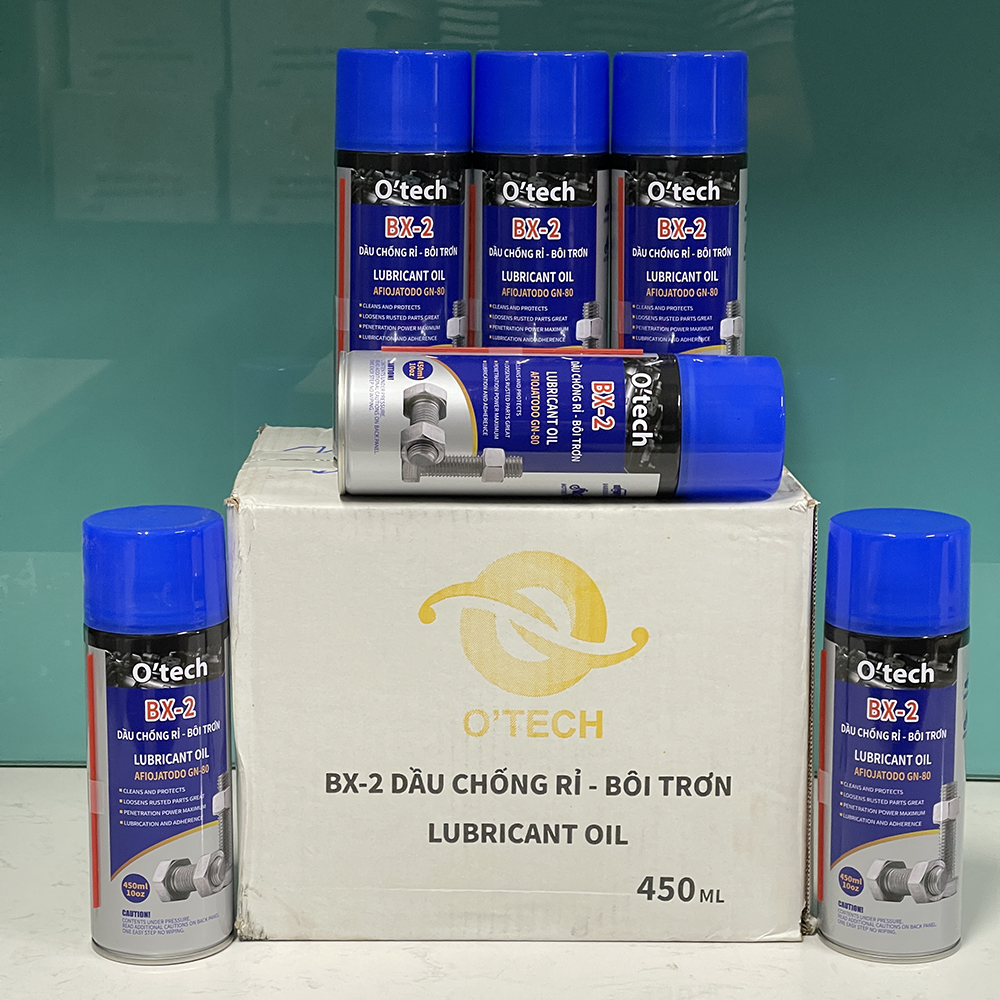 Bình xịt chống rỉ BX-2 O’tech Lubricant Oil