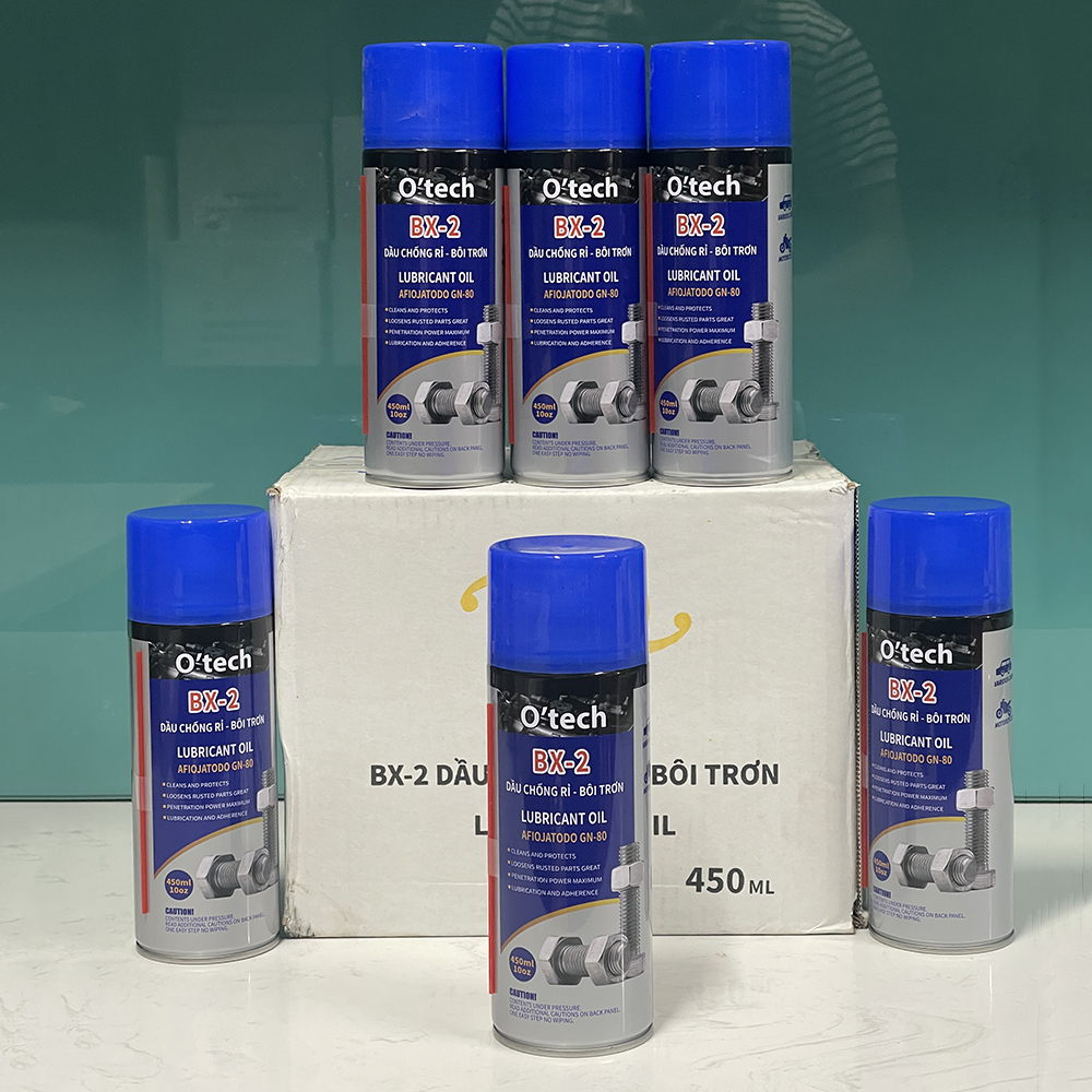 Bình xịt chống rỉ BX-2 O’tech Lubricant Oil