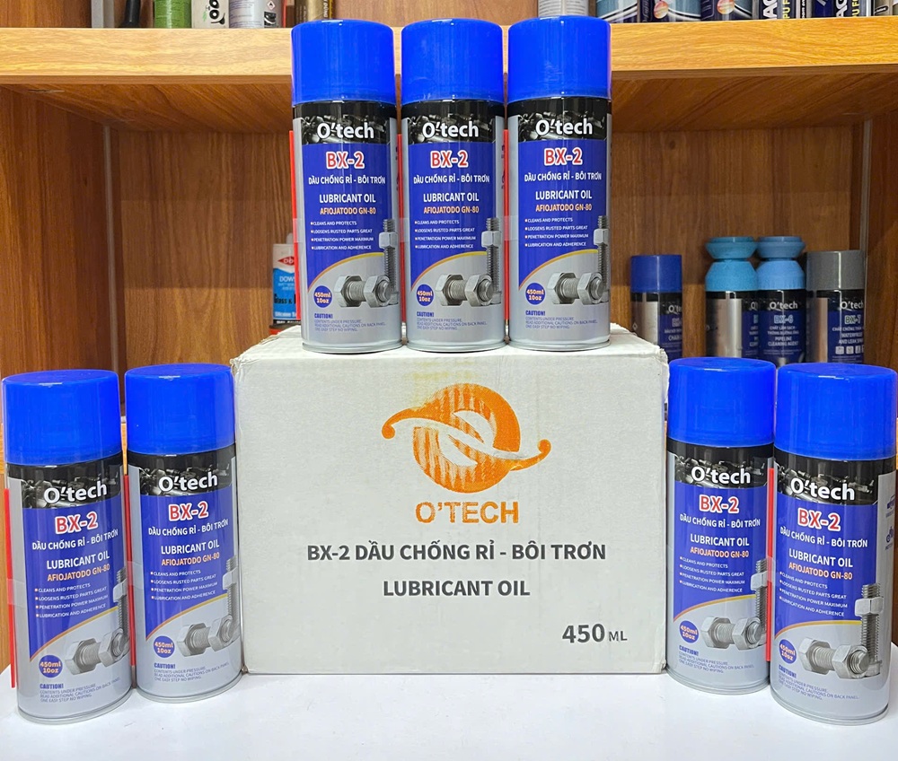 Bình xịt chống rỉ BX-2 O’tech Lubricant Oil