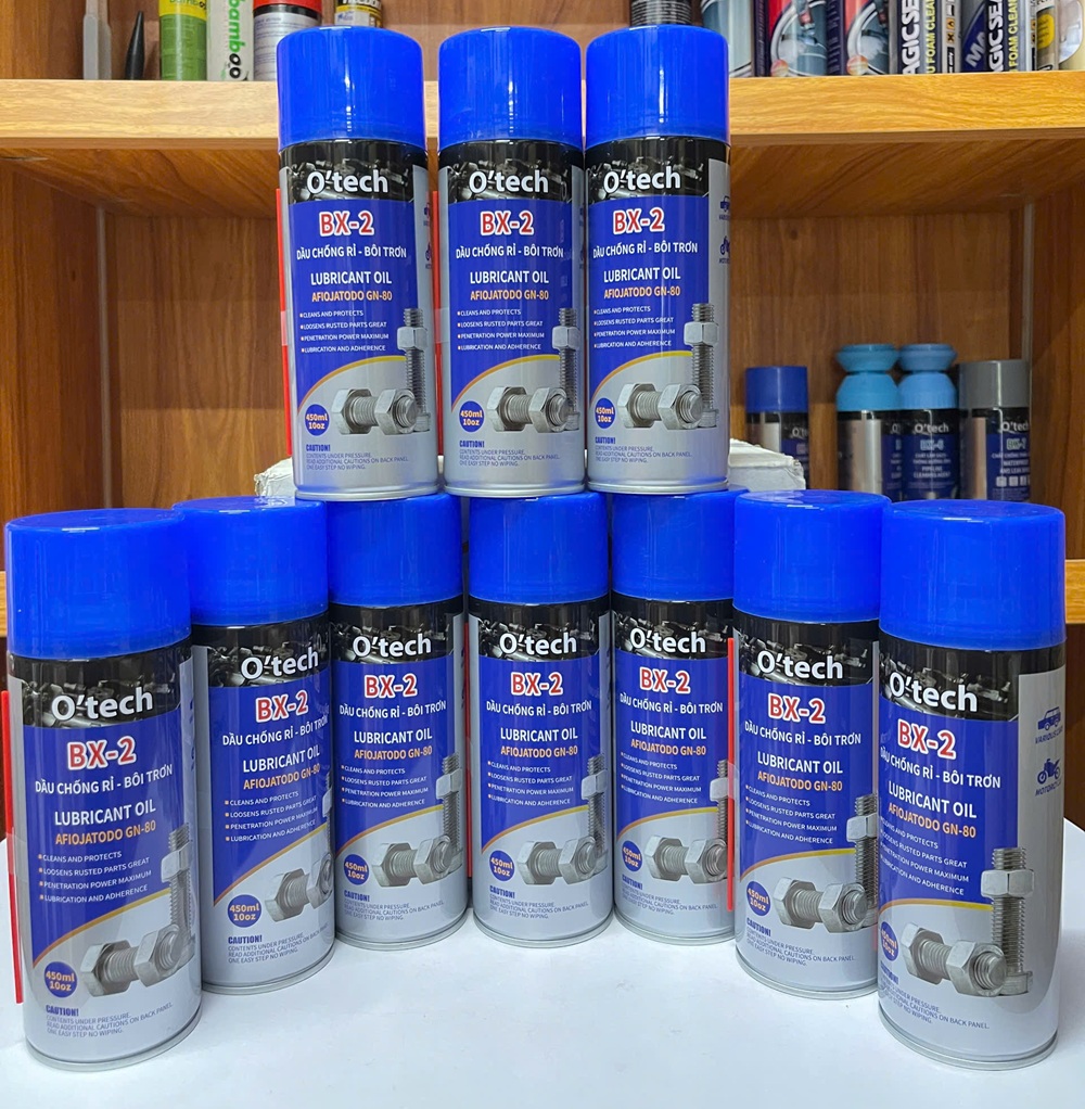 Bình xịt chống rỉ BX-2 O’tech Lubricant Oil