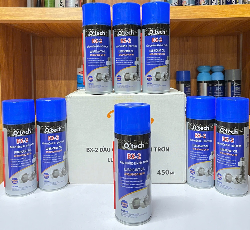 Bình xịt chống rỉ BX-2 O’tech Lubricant Oil