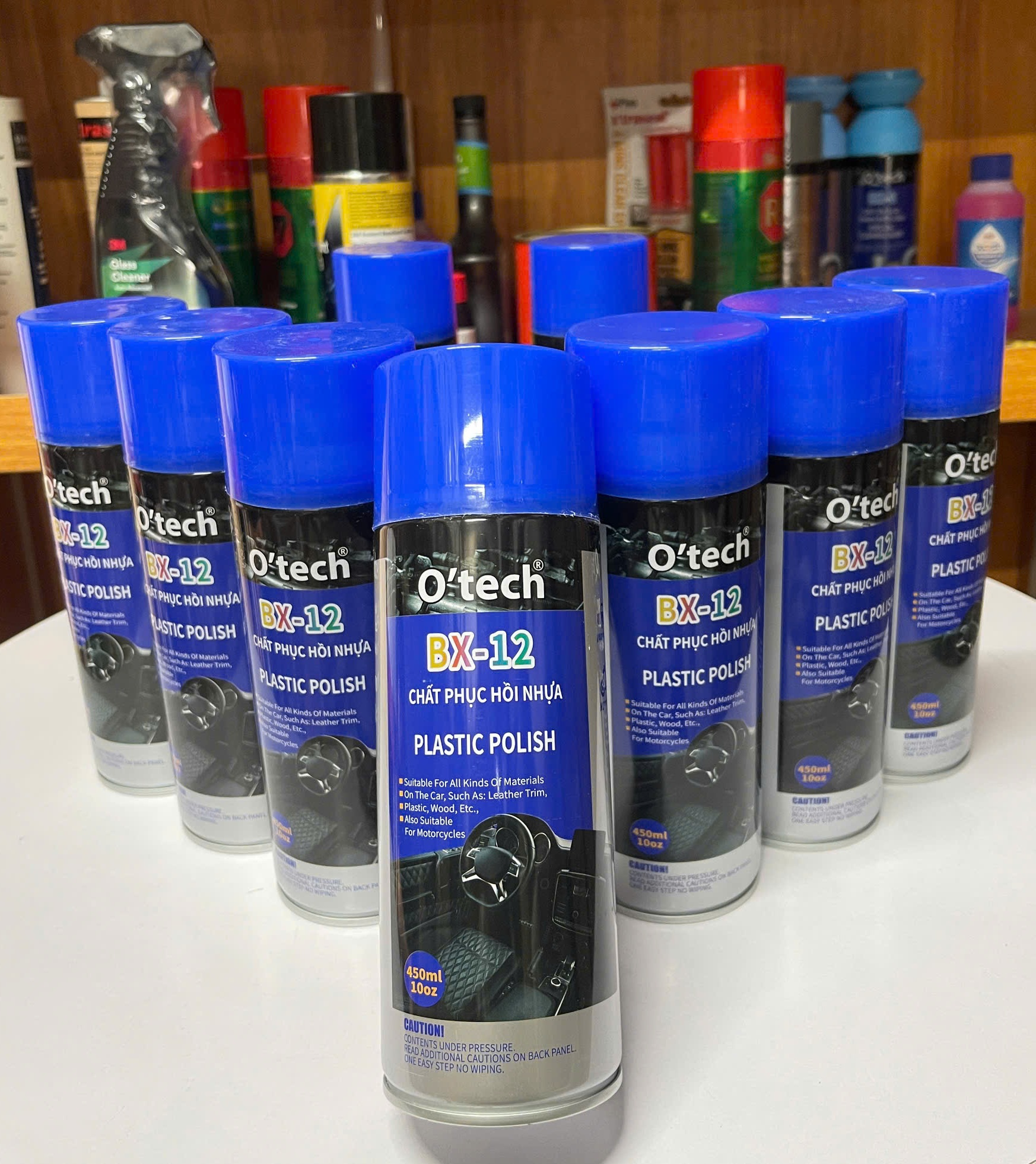 Chất phục hồi nhựa BX-12 O’tech Plastic Polish