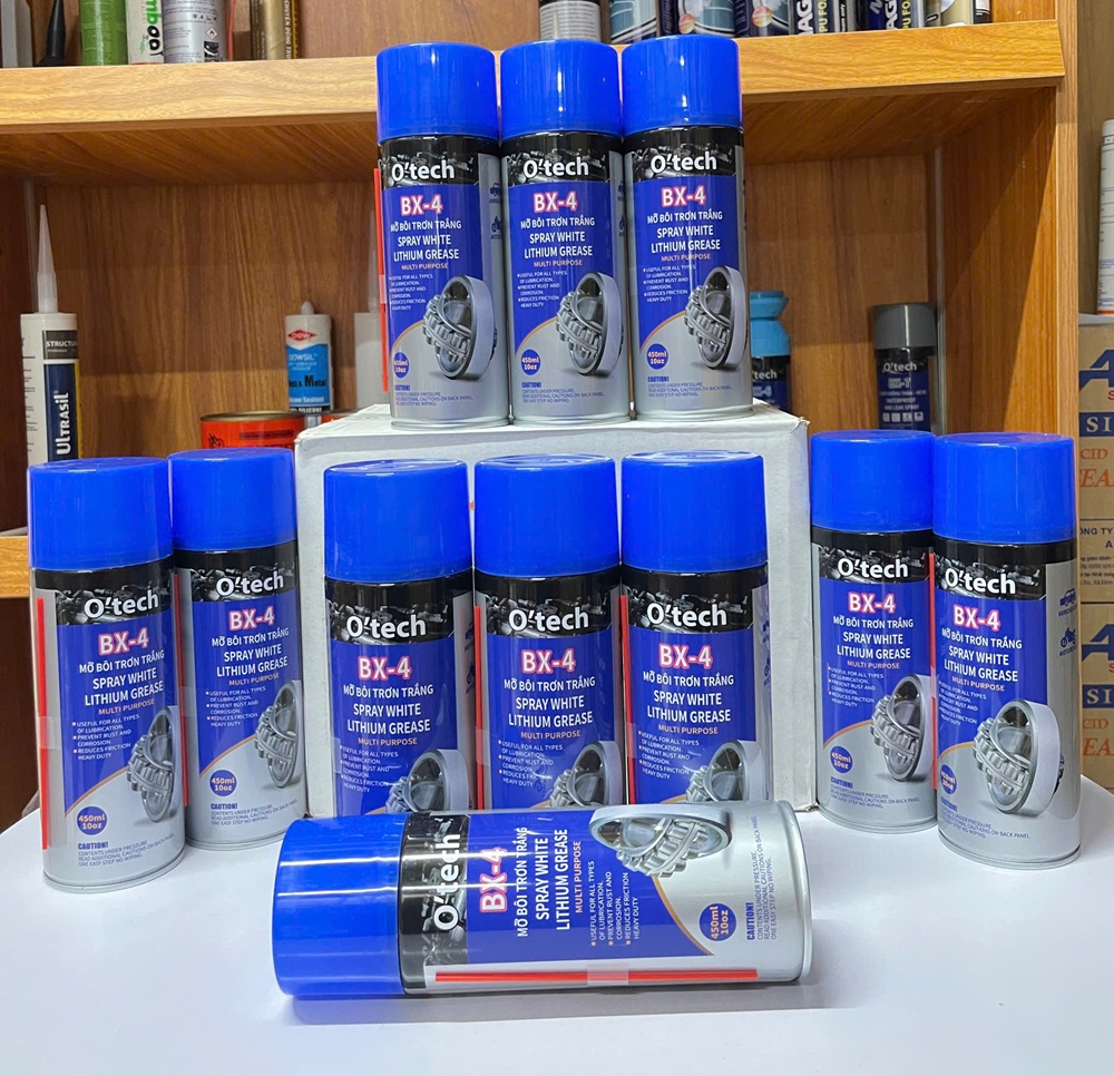 Mỡ Lithium trắng BX-4 O’tech