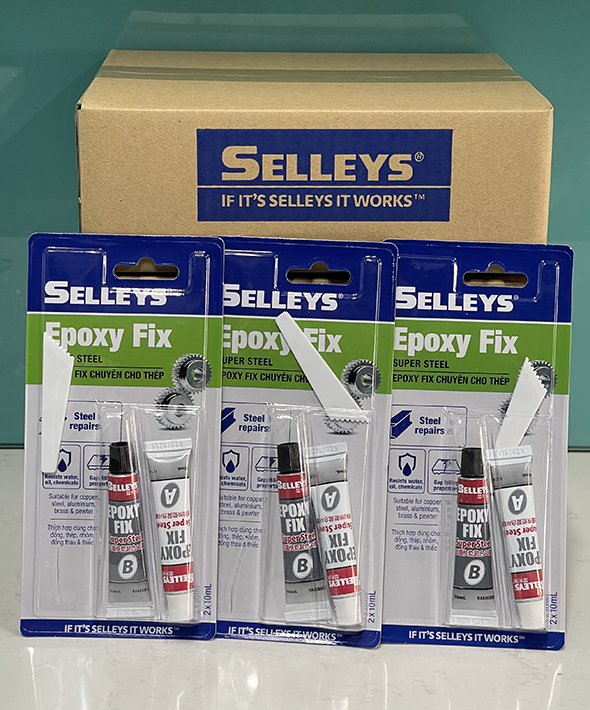 Keo AB Selleys Epoxy Fix Super Steel