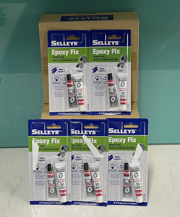 Keo AB Selleys Epoxy Fix Super Steel