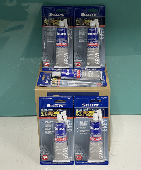 Keo thế ron Selleys Grey High-temp RTV Silicone 85gr