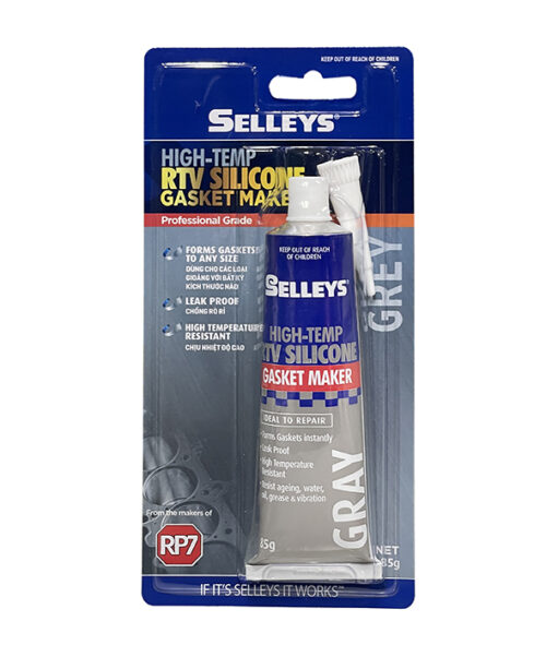 Keo thế ron Selleys Grey High-temp RTV Silicone 85gr