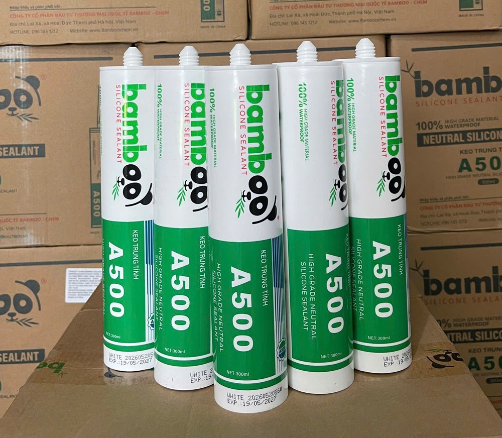Keo silicone trung tính Bamboo A500