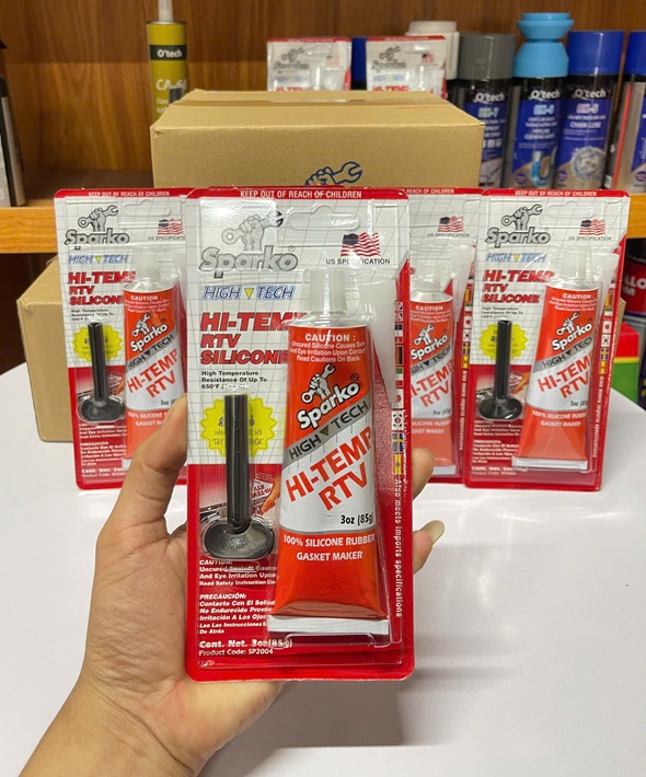 Keo thế ron Sparko Red Hi-Temp RTV Gasket 85gr