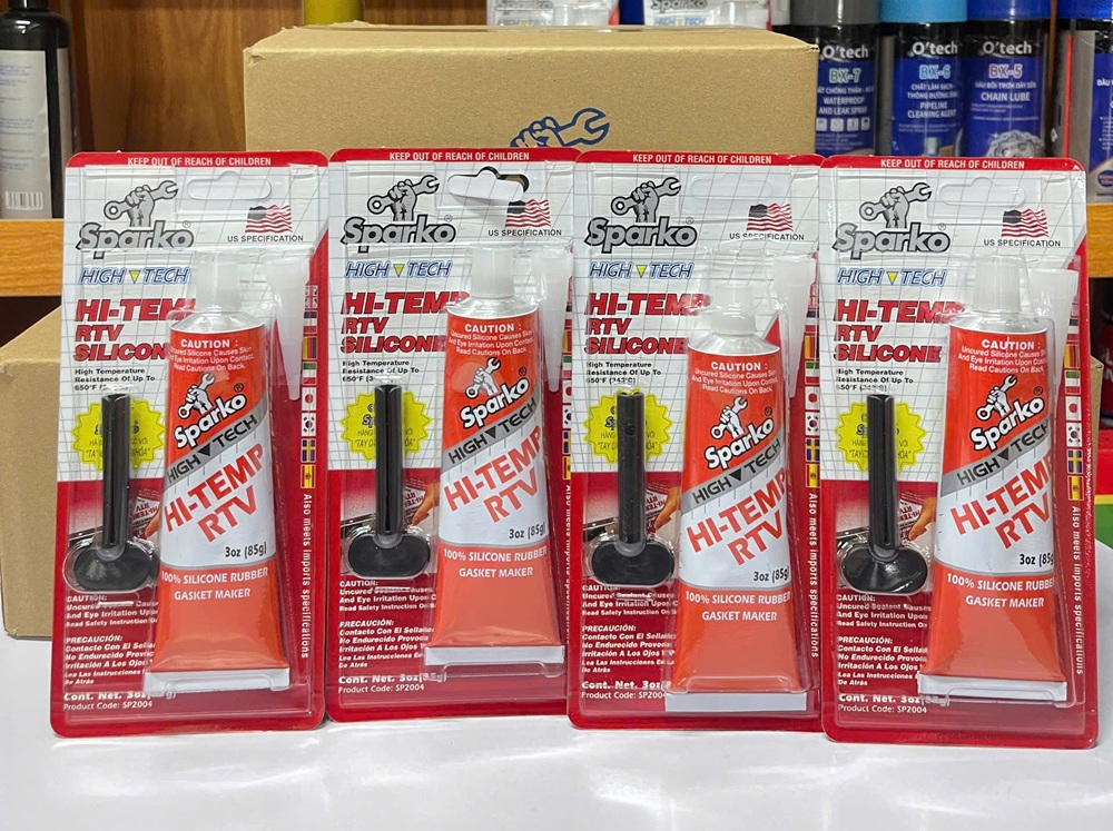 Keo thế ron Sparko Red Hi-Temp RTV Gasket 85gr