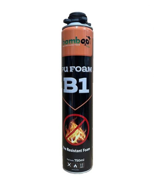 Bọt nở chống cháy Bamboo PU Foam B1