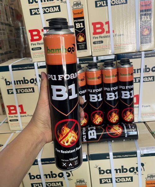 Bọt nở chống cháy Bamboo PU Foam B1