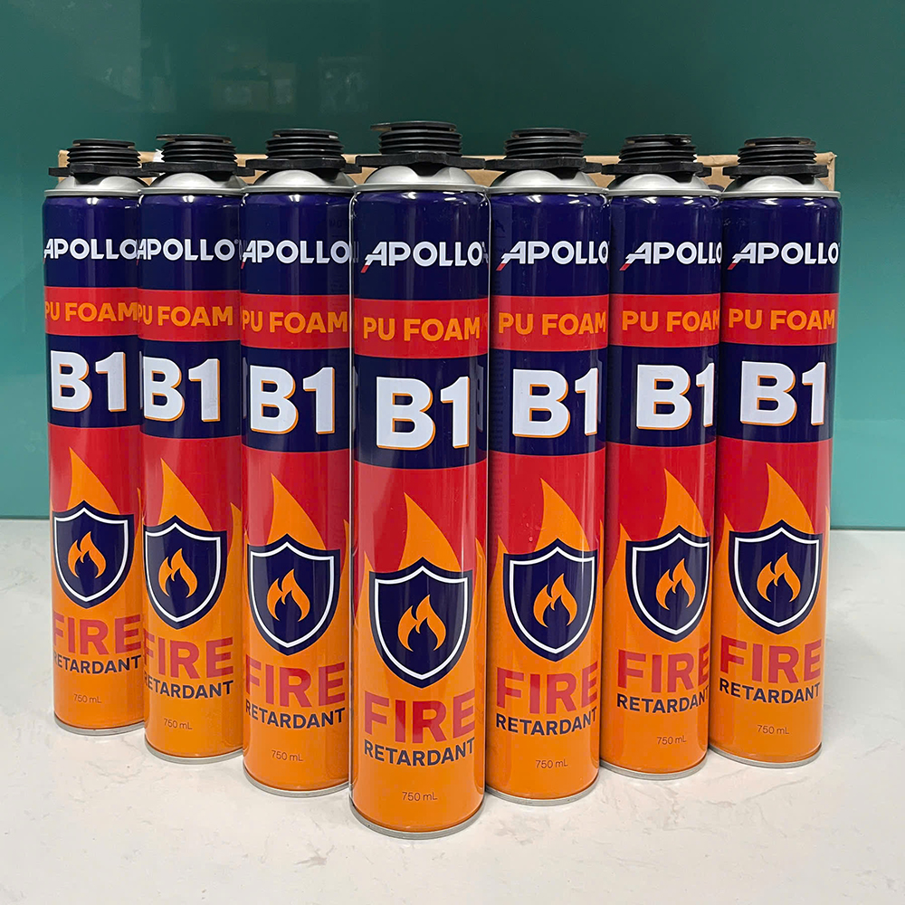 Bọt nở chống cháy Apollo PU Foam B1