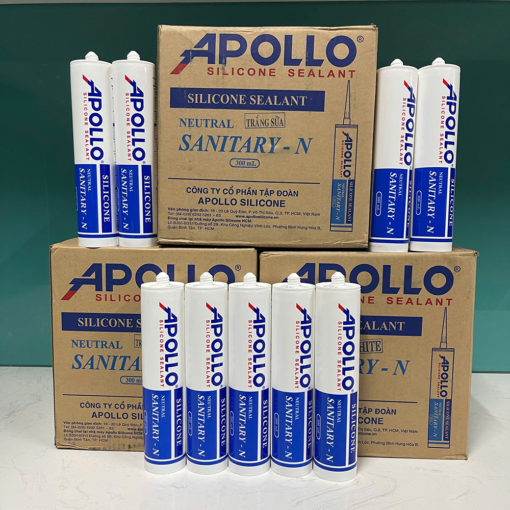 Keo Silicone chống mốc Apollo Sanitary N