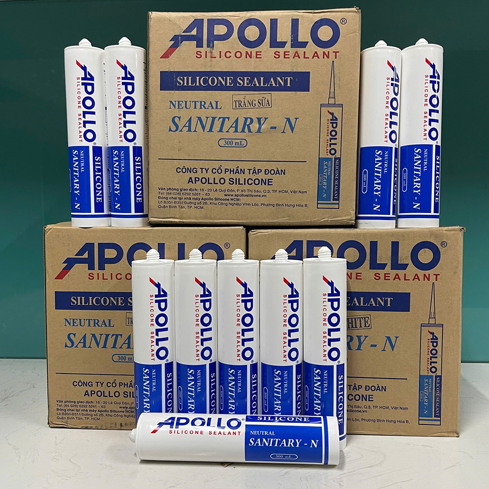 Keo Silicone chống mốc Apollo Sanitary N