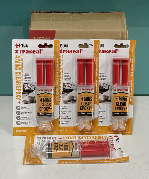 Keo AB X’traseal 4mins Clear Epoxy+