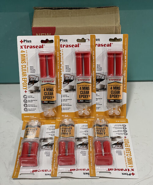 Keo AB X’traseal 4mins Clear Epoxy+