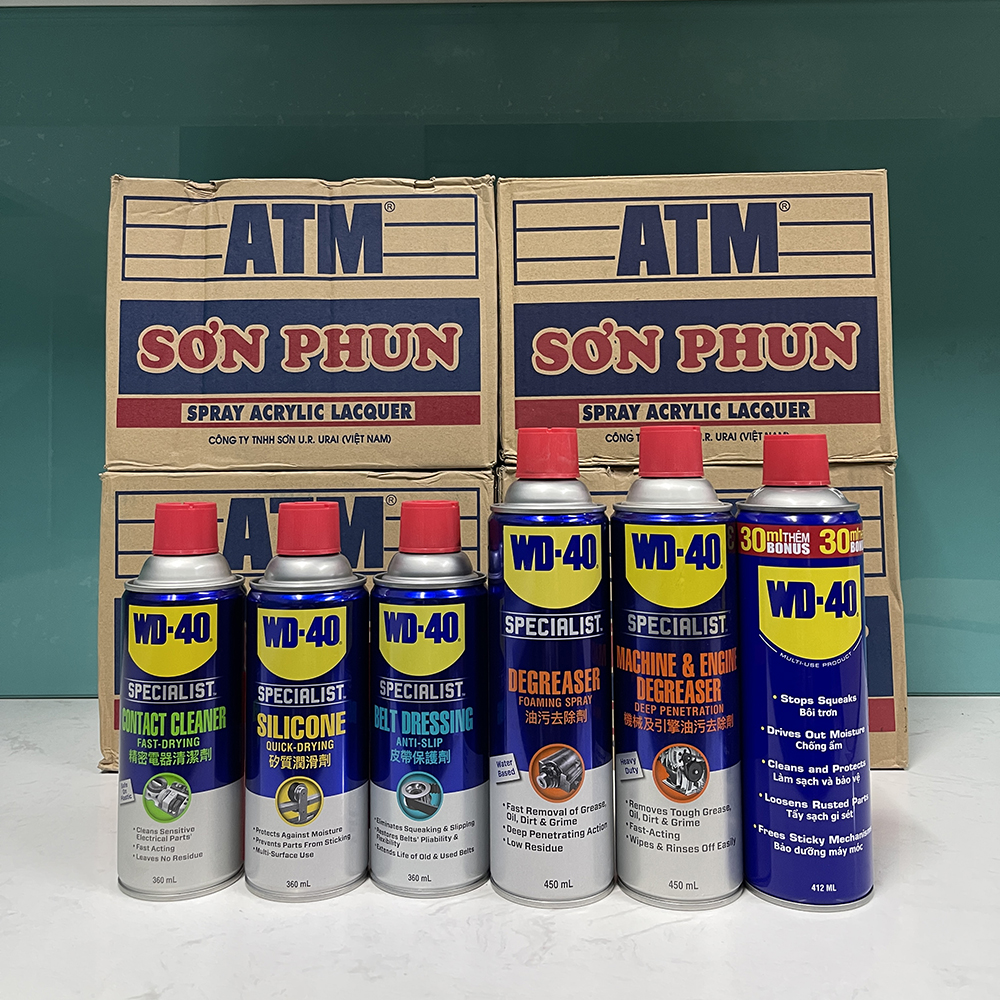 Tẩy nhờn động cơ WD-40 Machine & Engine Degreaser