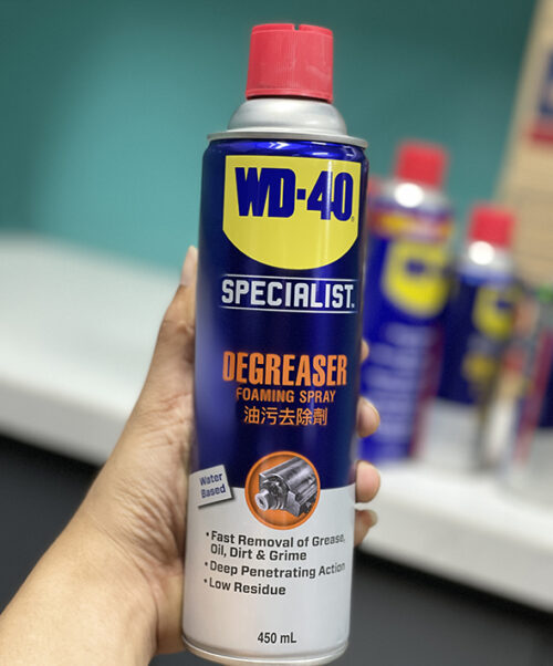 Tẩy dầu mỡ WD-40 Degreaser Foaming Spray
