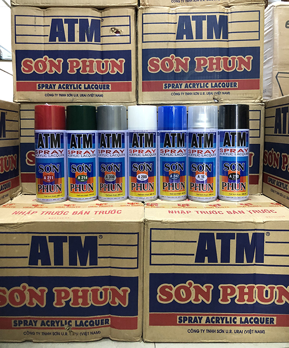 Sơn xịt ATM Spay Acrylic Lacquer 400ml
