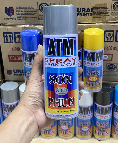 Sơn xịt ATM Spay Acrylic Lacquer 400ml