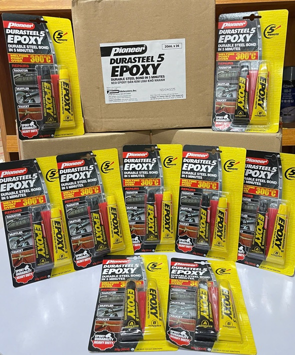 Keo dán kim loại Pioneer Durasteel Five Minute Epoxy