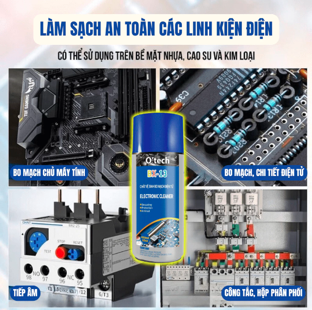 Bình Xịt Vệ Sinh Bo Mạch O’Tech BX-13