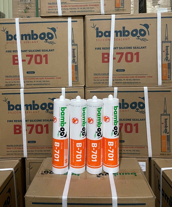 Keo chống cháy Bamboo B-701 Silicone Fire Stop