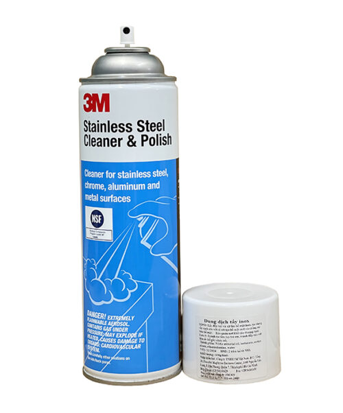 Đánh bóng inox 3M Stainless Steel Cleanner Polish