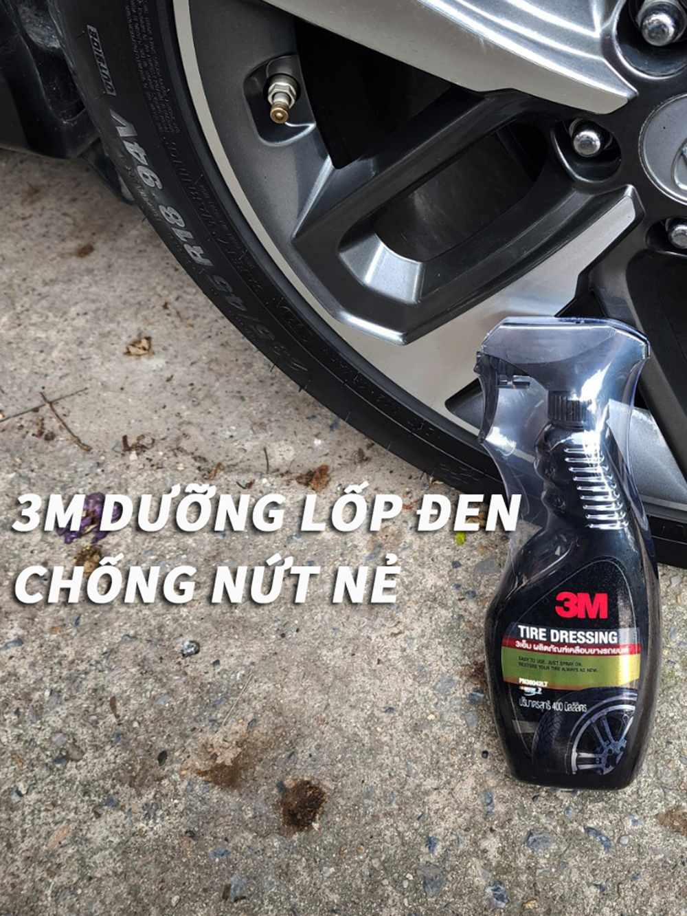 Chai xịt bóng lốp 3M 39042LT