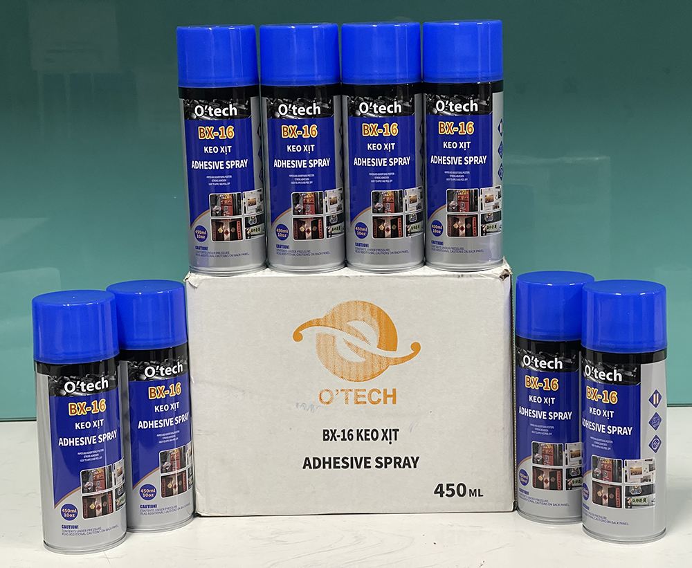 Keo xịt đa năng BX-16 O’tech Adhesive Spray