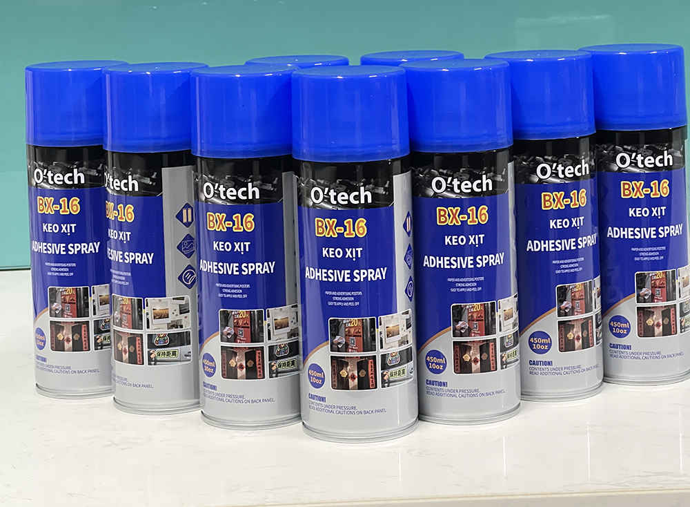 Keo xịt đa năng BX-16 O’tech Adhesive Spray