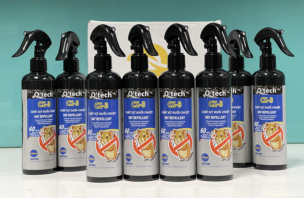 Bình xịt đuổi chuột O’tech CX-3