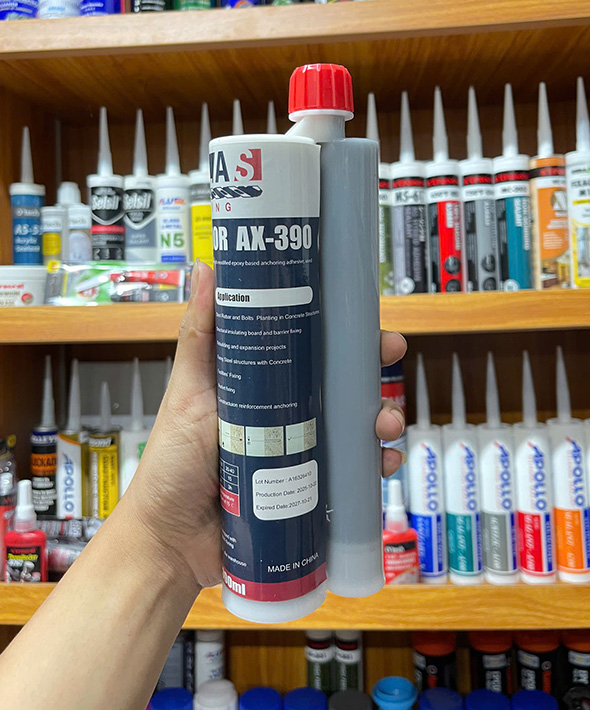 Keo cấy thép Atlas AX-390