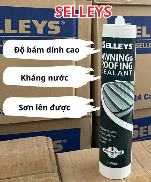 Keo chống dột Selleys Awning & Roofing Sealant