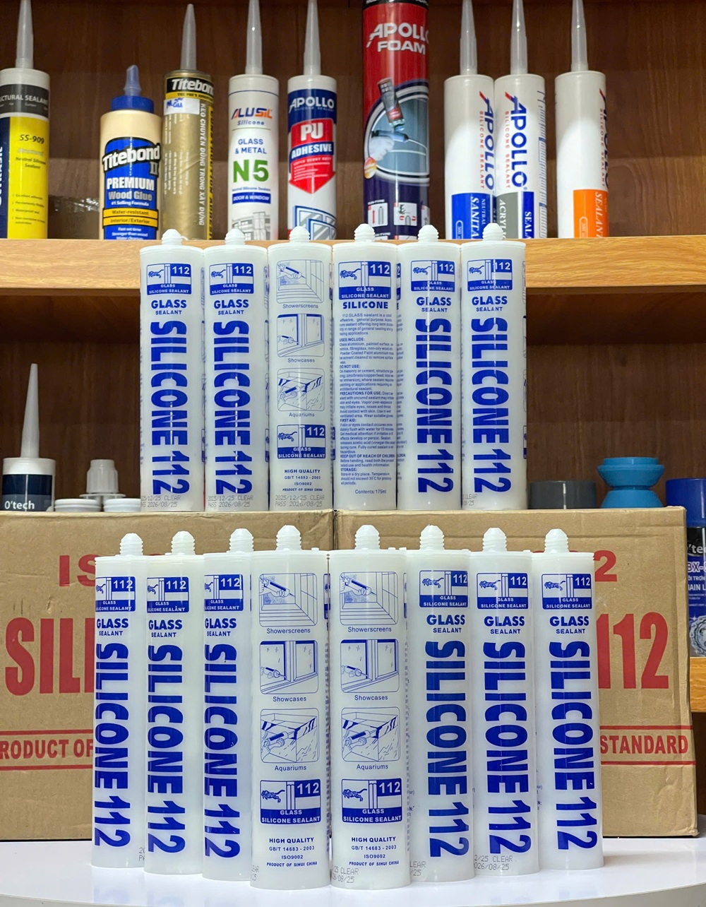 Keo silicone 112 Glass Sealant