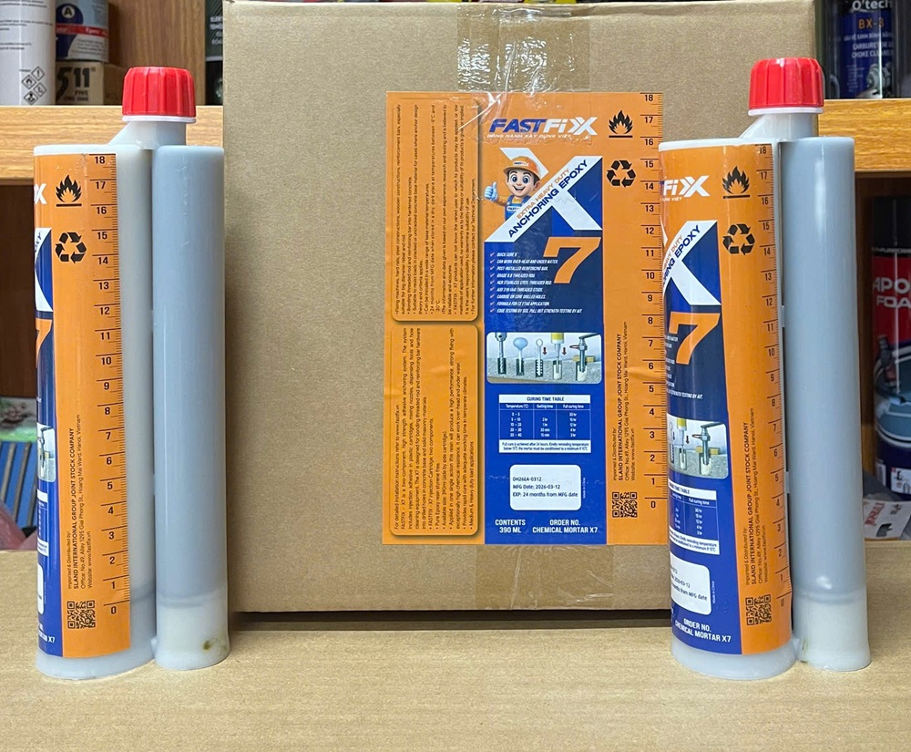 Keo cấy thép Fastfix X7