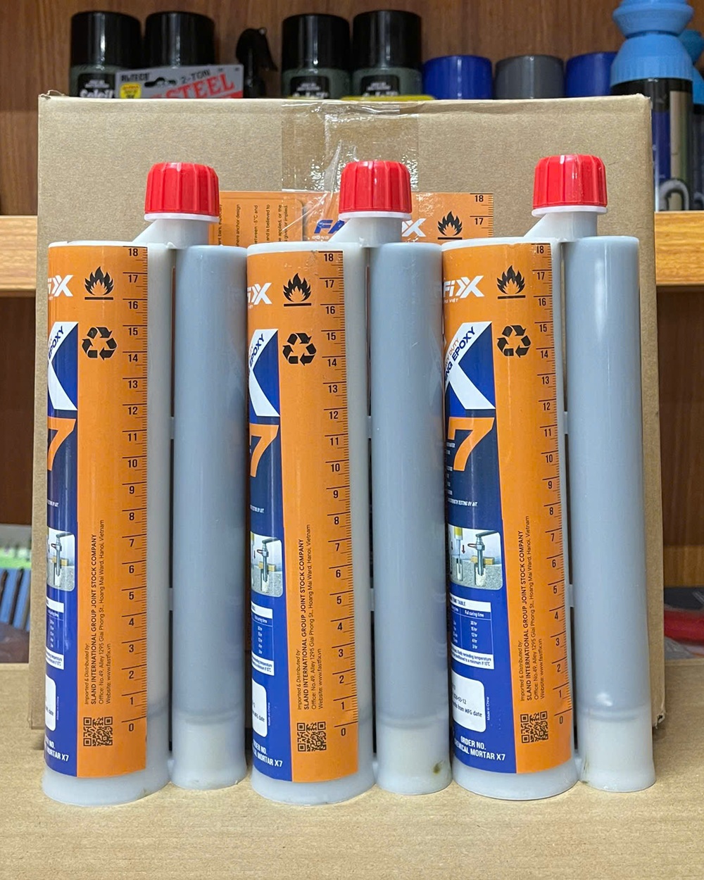 Keo cấy thép Fastfix X7