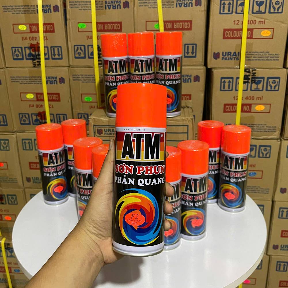 Sơn phun phản quang ATM Lacquer 400ml