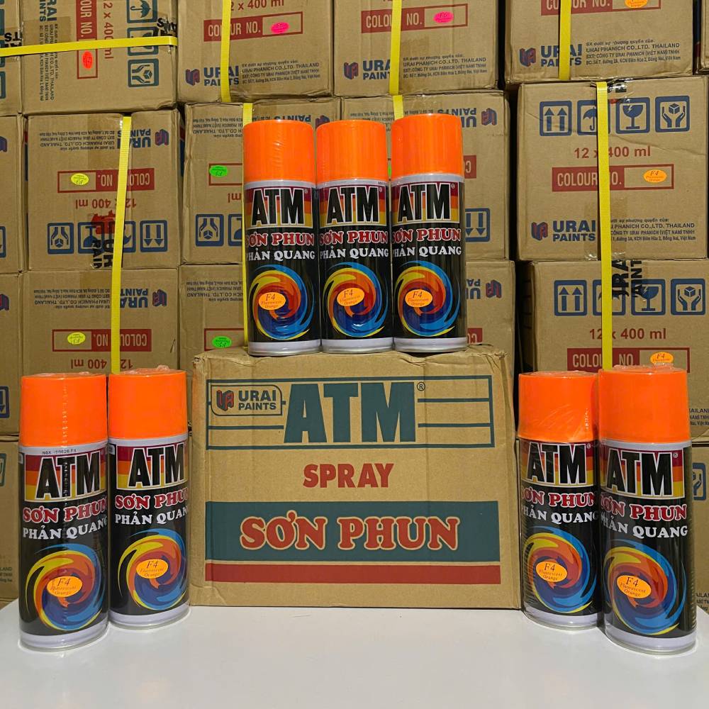 Sơn phun phản quang ATM Lacquer 400ml